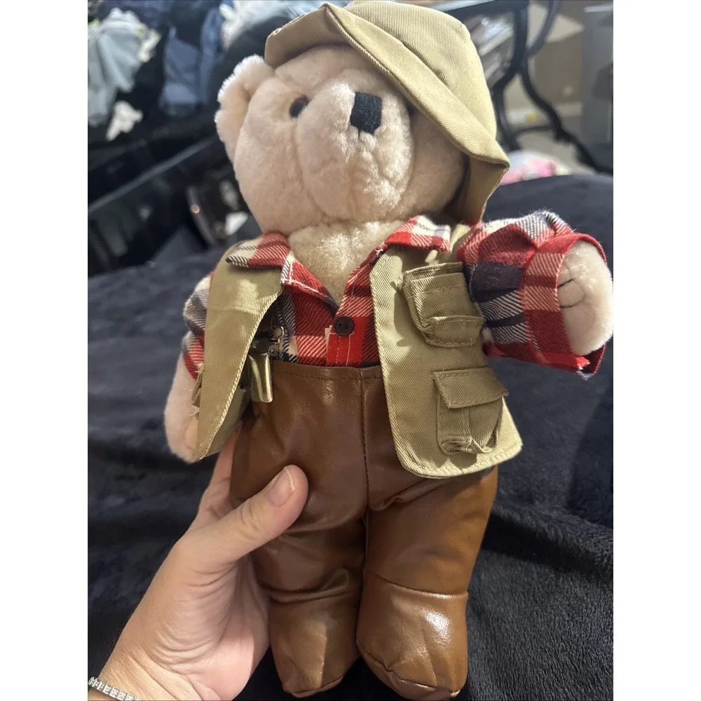 Tender‎ Heart Treasures Fishing Bear Vintage